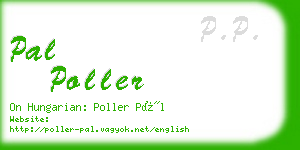 pal poller business card